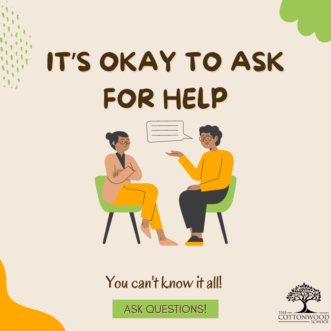 it's ok to ask for help