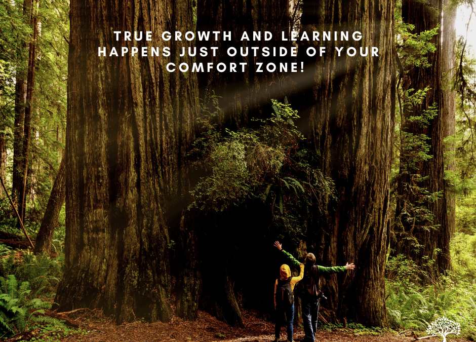 True growth happens just outside of your comfort zone