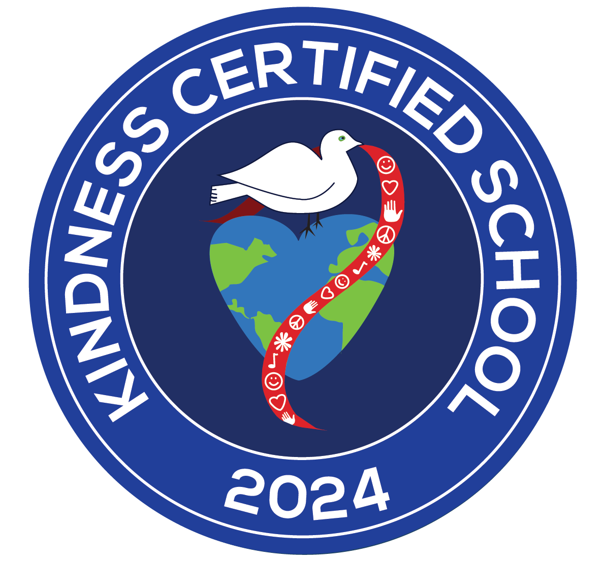 Kindness Certified School 2024 Seal