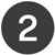 number 2 icon
